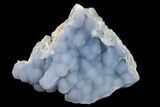 Botryoidal Blue Chalcedony Formation - Peru #132306-1